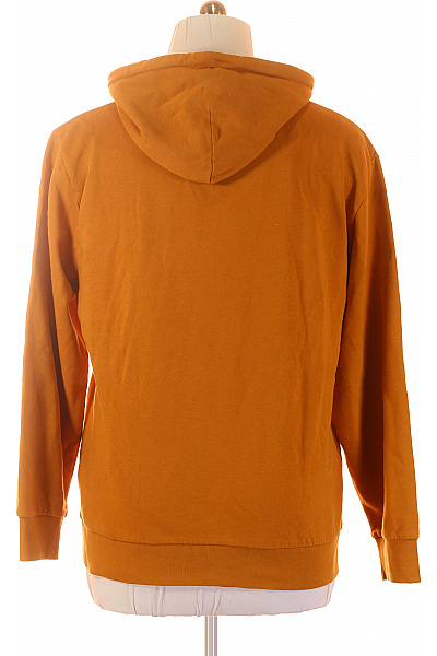 carhartt pánská oranžová mikina s kapucí a potiskem Vel. EU L | carhartt | obrázek 2