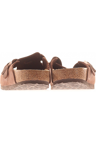 Birkenstock dámské kožené nazouvací hnědé volnočasové dřeváky s přezkou Vel. 39 | Birkenstock | obrázek 4