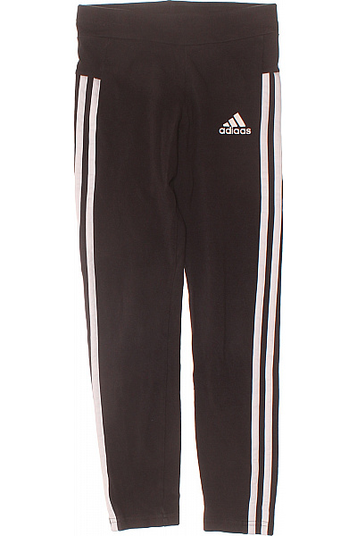ADIDAS Dívčí tepláky černé Velikost 9/10 | ADIDAS | obrázek 2