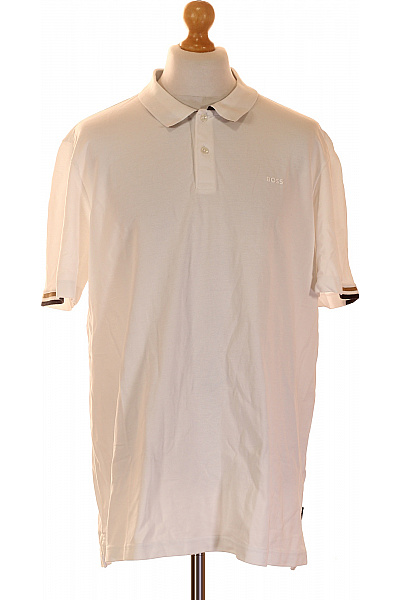 Hugo Boss Pánské Polo Tričko S Krátkým Rukávem A Výšivkou Vel. 3XL