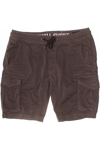 Alpha Industries Pánské kraťasy cargo hnědé volnočasové s kapsami Velikost m | Alpha Industries | obrázek 2