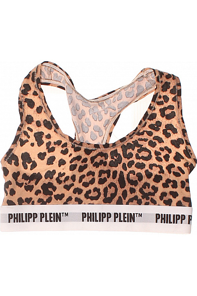 PHILLIP PLEIN Dámská podprsenka na cvičení s leopardím vzorem Velikost M | PHILLIP PLEIN | obrázek 2