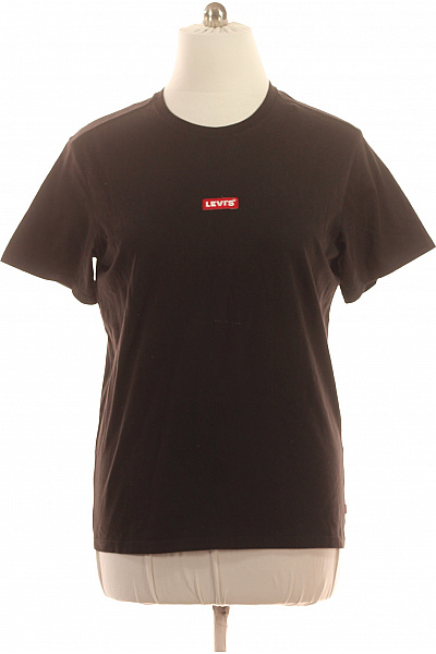 LEVIS Pánské Tričko S Krátkým Rukávem Basic černé Velikost EU M