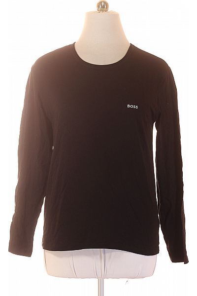 Hugo Boss Pánské tričko s dlouhým rukávem basic černé Vel. XL | Hugo Boss | obrázek 2