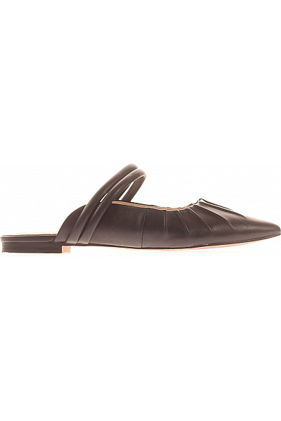 Guess Dámské Kožené Elegantní Nazouvací černé Baleríny Velikost 38