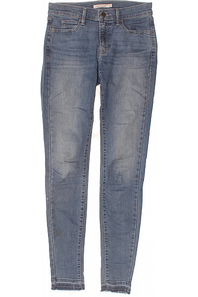 LEVIS Dámské Džíny Skinny Strečové Modré Velikost 27
