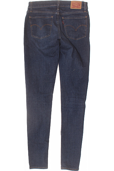 LEVIS Dámské modré skinny džíny s dírami Velikost 27 | LEVIS | obrázek 2