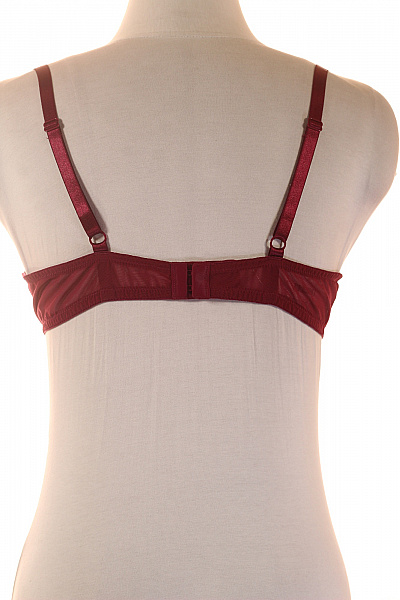 Petite Fleur Dámská krajková push up podprsenka červená Vel. EU 85C | Petite Fleur | obrázek 3