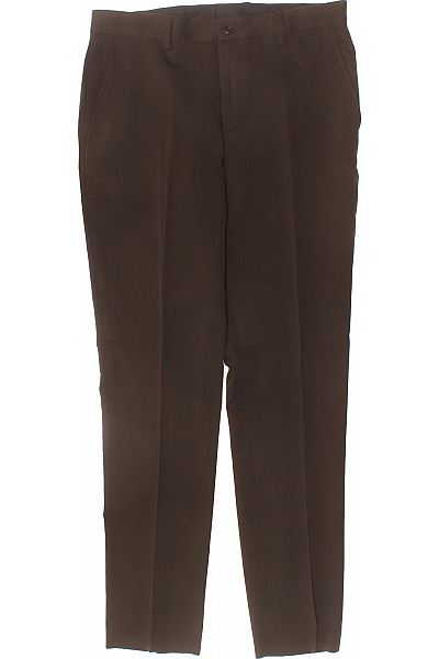 JACK & JONES Pánské hnědé rovné kalhoty polyesterové volnočasové Vel. 48 | JACK & JONES | obrázek 2