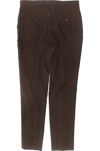JACK & JONES Pánské hnědé rovné kalhoty polyesterové volnočasové Vel. 48 | JACK & JONES | obrázek 3