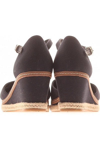 TOMMY HILFIGER dámské espadrilky na klínku s páskem černé textilní letní Velikost EU 40 | TOMMY HILFIGER | obrázek 4