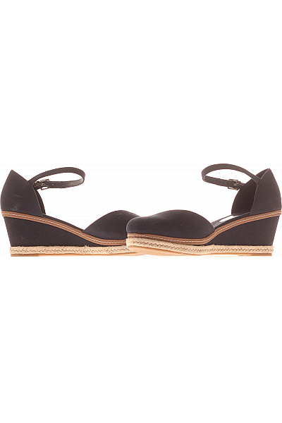 TOMMY HILFIGER dámské espadrilky na klínku s páskem černé textilní letní Velikost EU 40 | TOMMY HILFIGER | obrázek 5