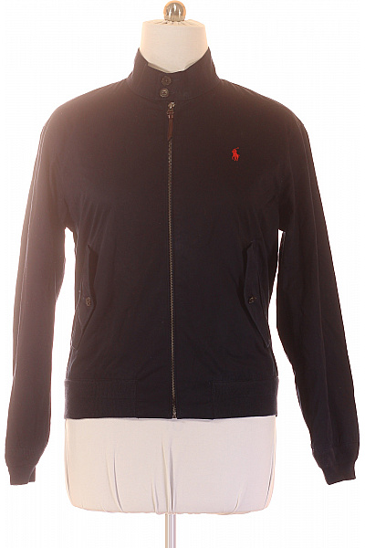 Ralph Lauren Pánská bavlněná bunda bomber tmavě modrá se zipem Vel. EU M | Ralph Lauren | obrázek 2