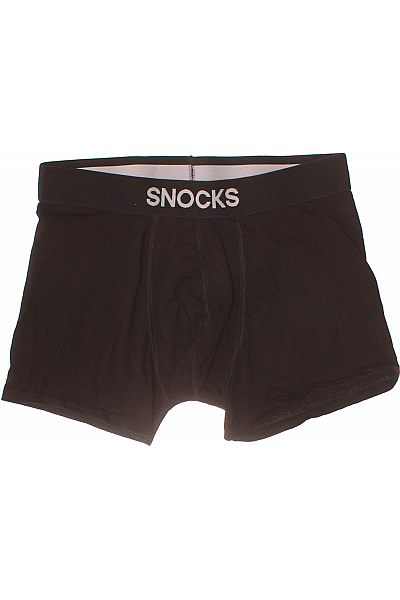 snocks pánské bavlněné boxerky černé | snocks | obrázek 2