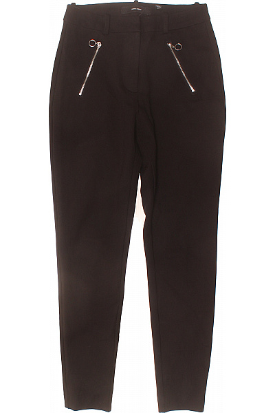 VERO MODA Dámské černé Elegantní Kalhoty S Kapsami Vel. 36