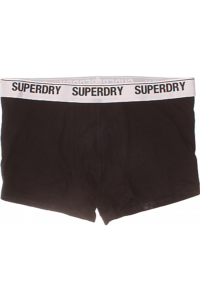 SUPERDRY pánské bavlněné boxerky černé Vel. XL | SUPERDRY | obrázek 2