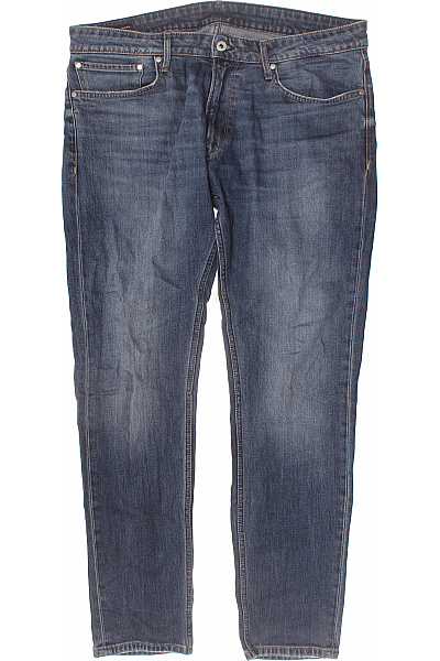 Pepe Jeans Pánské Džíny Modré Rovné Strečové S Kapsami Vel. XXL