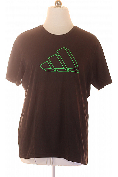 ADIDAS Pánské Tričko S Krátkým Rukávem A Potiskem Vel. XXXL