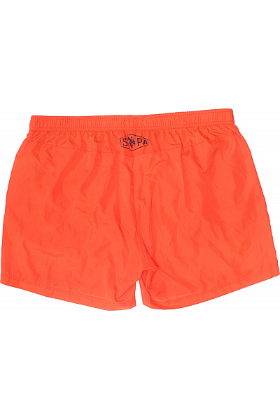 U.S.POLO ASSN. pánské kraťasy oranžové s potiskem volnočasové plážové Velikost 3XL | U.S.POLO ASSN. | obrázek 2