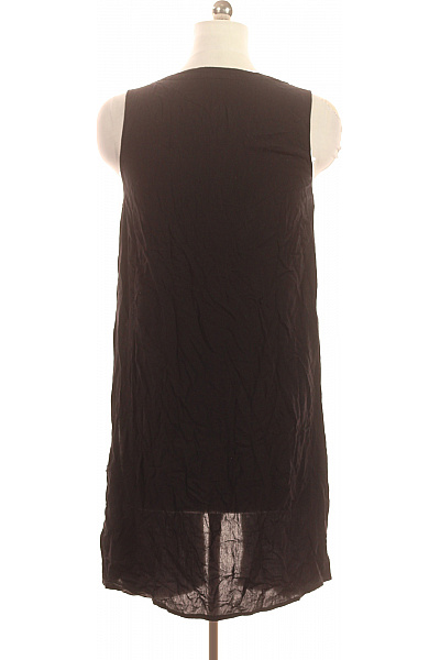 River Island Černá tuniková halenka bez rukávů s výstřihem do V Vel. EU 40 | River Island | obrázek 3