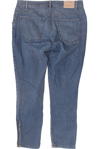 GERRY WEBER Dámské džíny slim fit cropped modré se zipy Vel. 42 | GERRY WEBER | obrázek 2