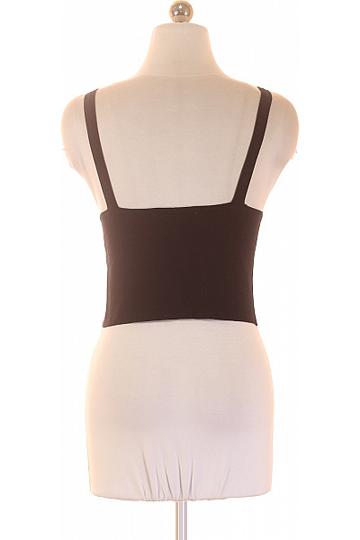 ZARA dámské černé tílko bez rukávů crop top Velikost S | ZARA | obrázek 3