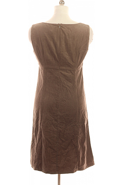 NOA NOA Hnědé šaty bez rukávů květované bavlna volnočasové letní Velikost M | NOA NOA | obrázek 2