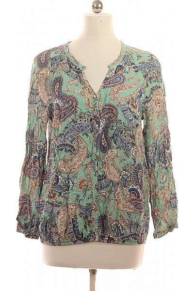 s.OLIVER Dámská halenka s dlouhým rukávem a potiskem Vel. 42 | s.OLIVER | obrázek 2