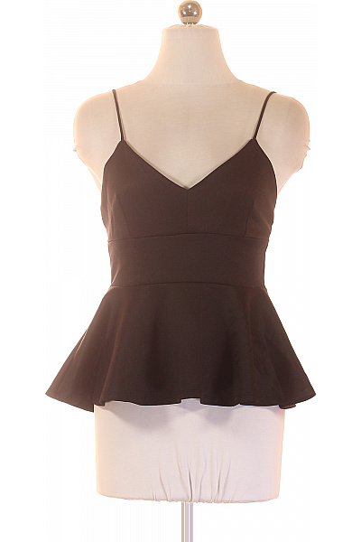 Gina Tricot Dámské černé Tílko Bez Rukávů Elegantní Vel. XS