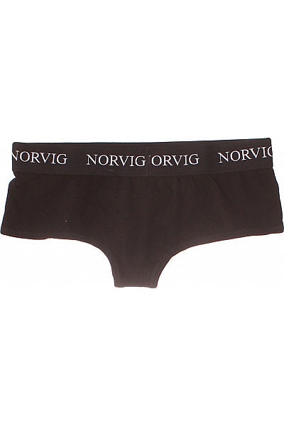 NORVIG dámské bavlněné kalhotky černé Velikost S | NORVIG | obrázek 2