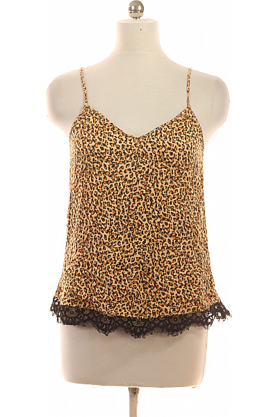 dámské tílko leopardí vzor krajka Vel. L | Unimoda | obrázek 2