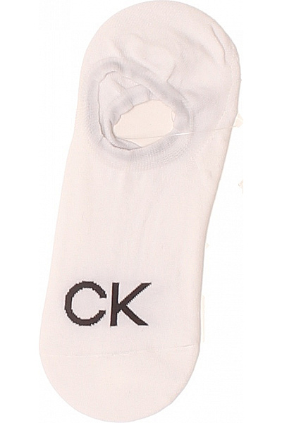 Calvin Klein Nízké Ponožky Bílé