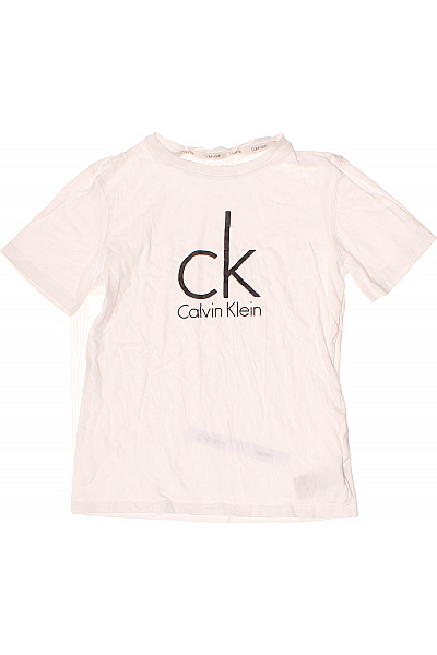 Calvin Klein Dětské tričko bílé bavlna Vel. EU 12/14 | Calvin Klein | obrázek 2
