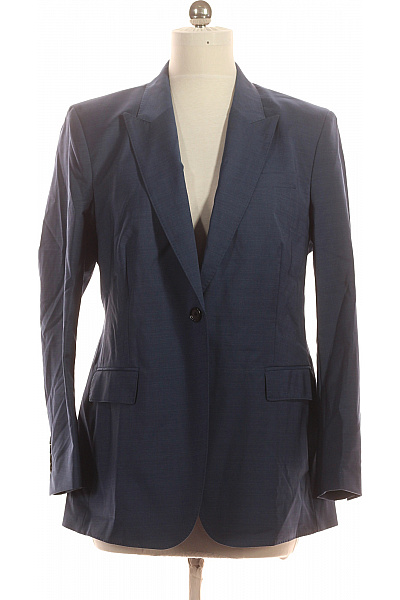 Hugo Boss Dámské sako elegantní modré jednořadé s jedním knoflíkem business Velikost 42 | Hugo Boss | obrázek 2