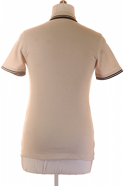 JACK & JONES Pánské béžové polo tričko s krátkým rukávem a výšivkou Velikost M | JACK & JONES | obrázek 3