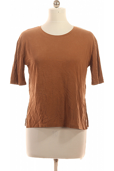 New look Dámské tričko s krátkým rukávem hnědé basic Velikost EU M | New look | obrázek 2