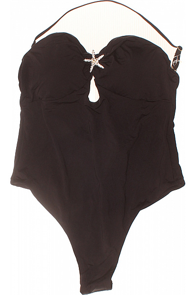 Guess Dámské černé jednodílné plavky s kamínky sexy Velikost EU XL | Guess | obrázek 2
