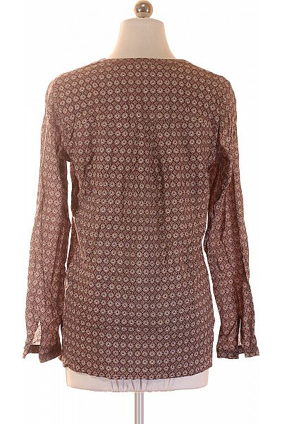 Dámská halenka s dlouhým rukávem a potiskem Vel. 34 | Unimoda | obrázek 3