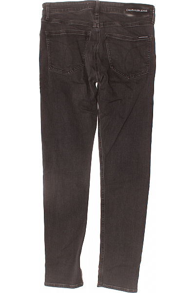 Calvin Klein pánské bavlněné džíny úzké šedé seprané Vel. 32/32 | Calvin Klein | obrázek 2
