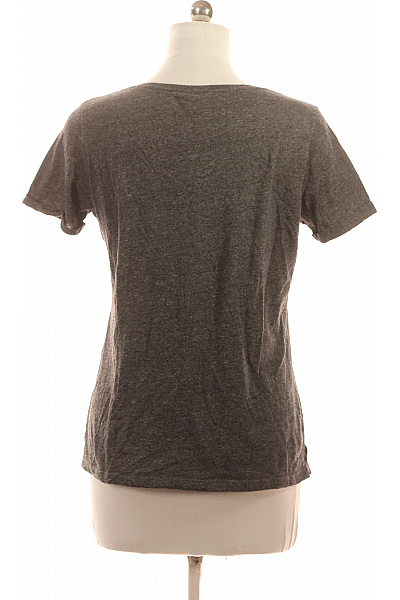 Street One Dámské tričko s krátkým rukávem a flitry s nápisem šedé Vel. EU 40 | Street One | obrázek 3