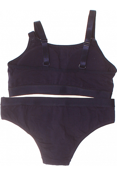 Lee  Dvoudílné bavlněné plavky modré sportovní crop top Vel. EU S | Lee  | obrázek 2