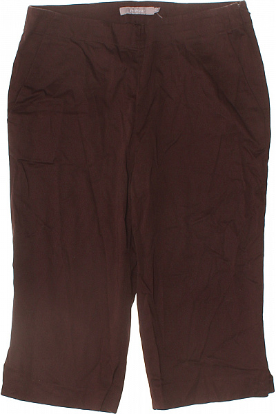 InWear Dámské hnědé tříčtvrteční volnočasové kalhoty s kapsami Vel. 165/72 | InWear | obrázek 2