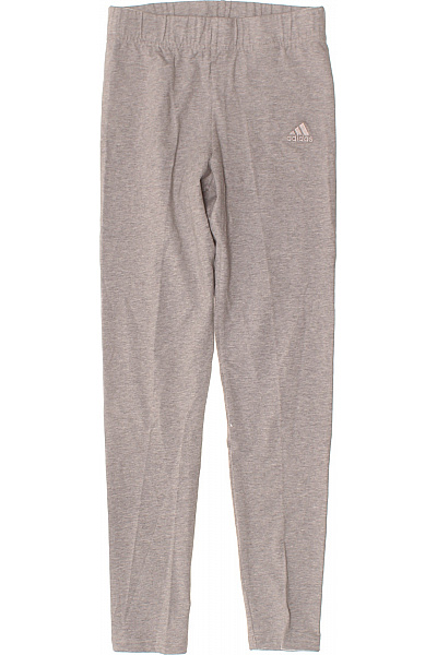 ADIDAS Dívčí bavlněné legíny šedé Velikost 13/14 LET | ADIDAS | obrázek 2