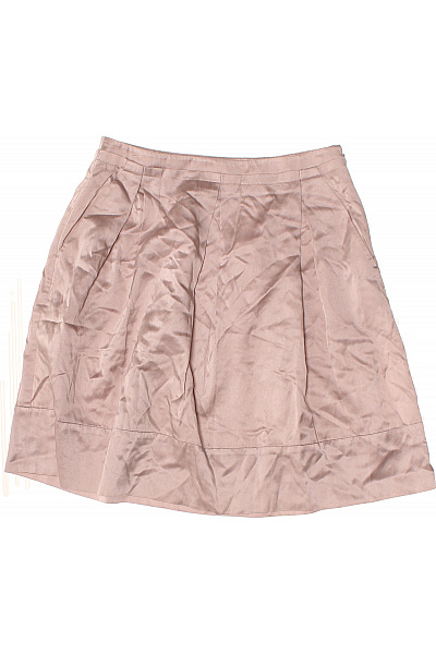 BCBGMAXAZRIA Hedvábné růžové plisované společenské midi sukně Velikost S | BCBGMAXAZRIA | obrázek 2