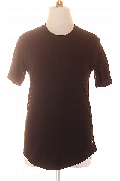 JACK & JONES Pánské tričko s krátkým rukávem černé basic Velikost L | JACK & JONES | obrázek 2