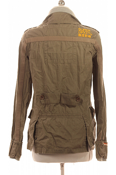 SUPERDRY dámská bavlněná bunda army styl Vel. M | SUPERDRY | obrázek 2
