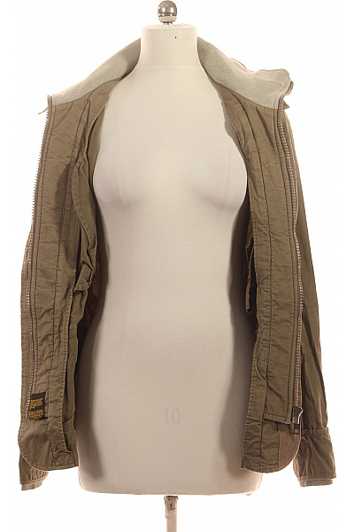 SUPERDRY dámská bavlněná bunda army styl Vel. M | SUPERDRY | obrázek 3