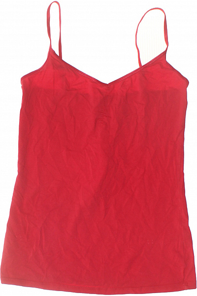 dámské červené tílko basic bez rukávů Velikost EU S | Unimoda | obrázek 2