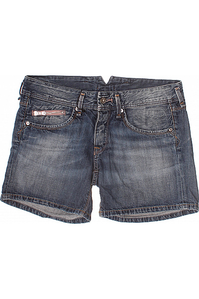 Pepe Jeans Dámské modré džínové kraťasy s kapsami Vel. 27 | Pepe Jeans | obrázek 2