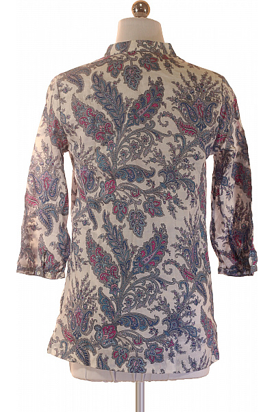 massimo dutti Dámská halenka s dlouhým rukávem a potiskem boho Vel. 38 | massimo dutti | obrázek 3